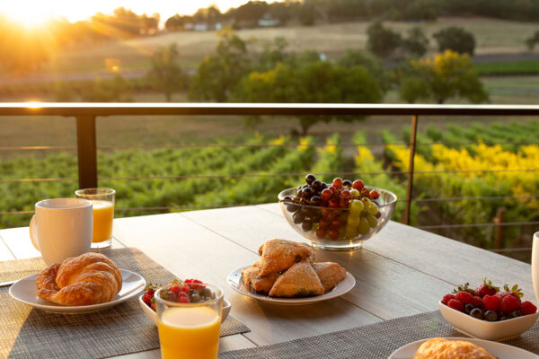 vineyard breakfast